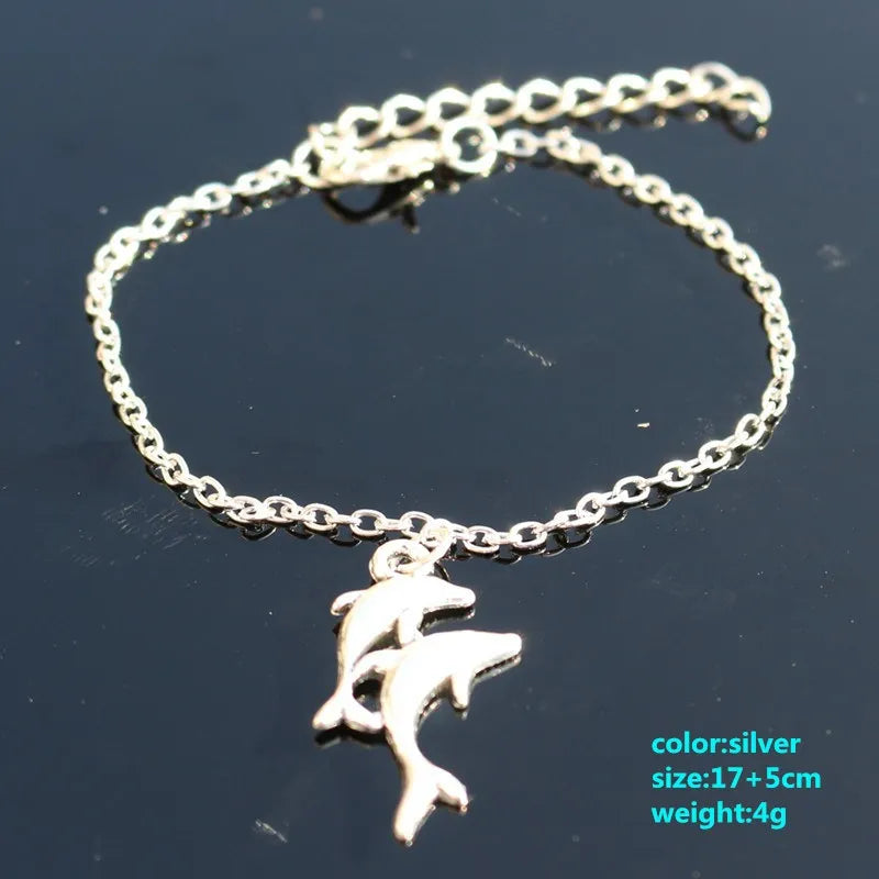 Heart Charm Bracelet for Women – Korean Sweet Chain Link Fashion Jewelry Gift