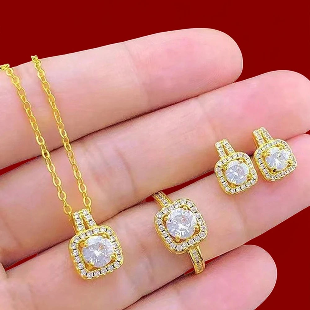 Korean Oversized Pearl Drop Earrings for Women – Golden Zircon Wedding & Party Jewelry